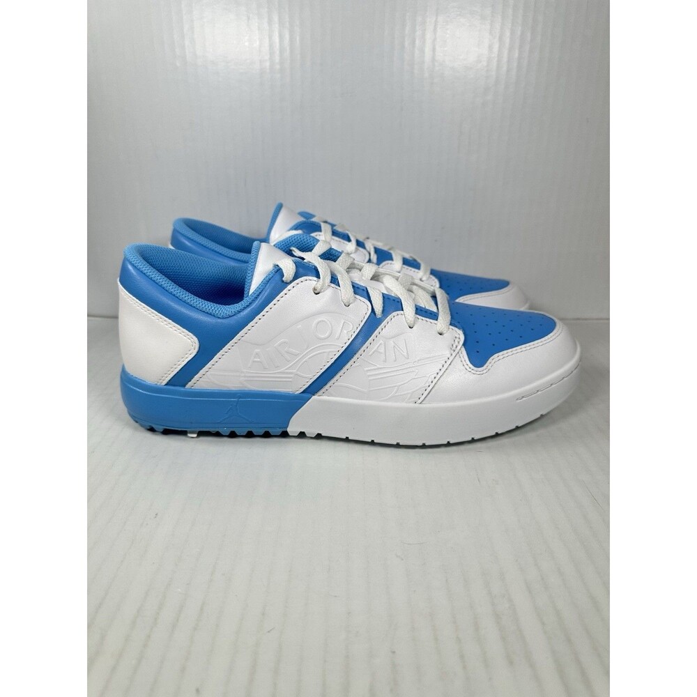 Size 10.5 Nike Air Jordan NU Retro 1 Low G Golf UNC White Blue FZ4153-101 NEW